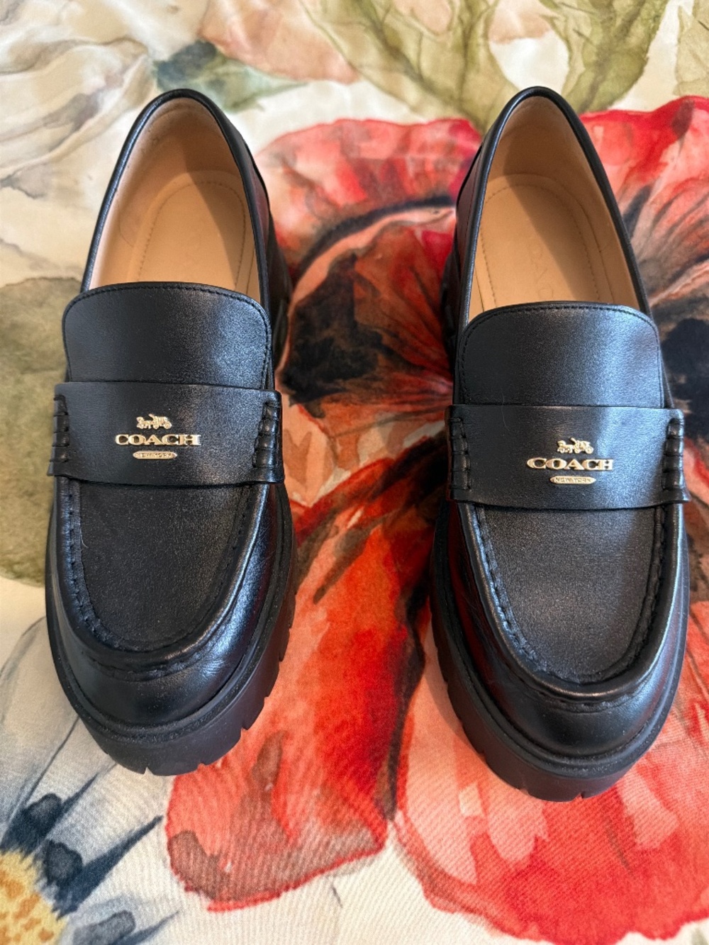 Coach Leather Shoes